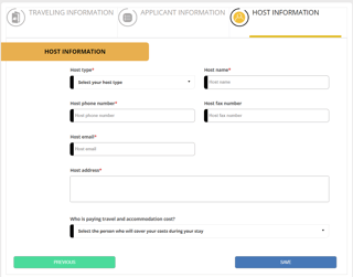 Additional Information (Host Information)
