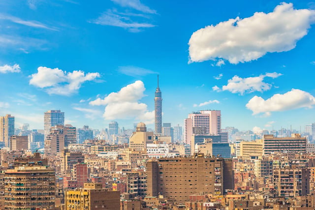 Bright And Sunny Day In Cairo