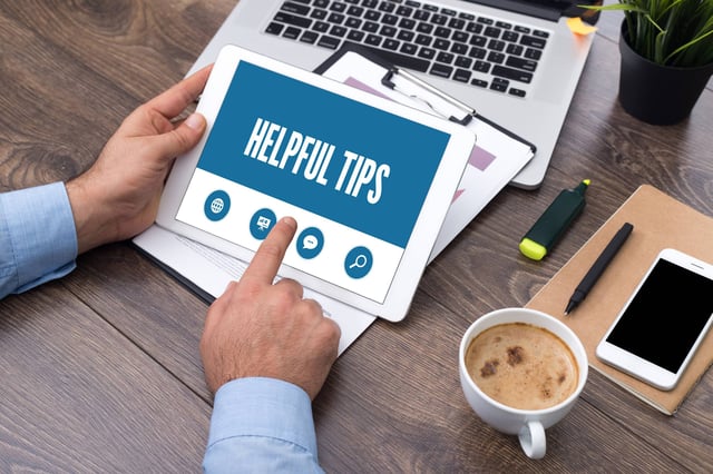 Screen Concept Voor Volledige Tips