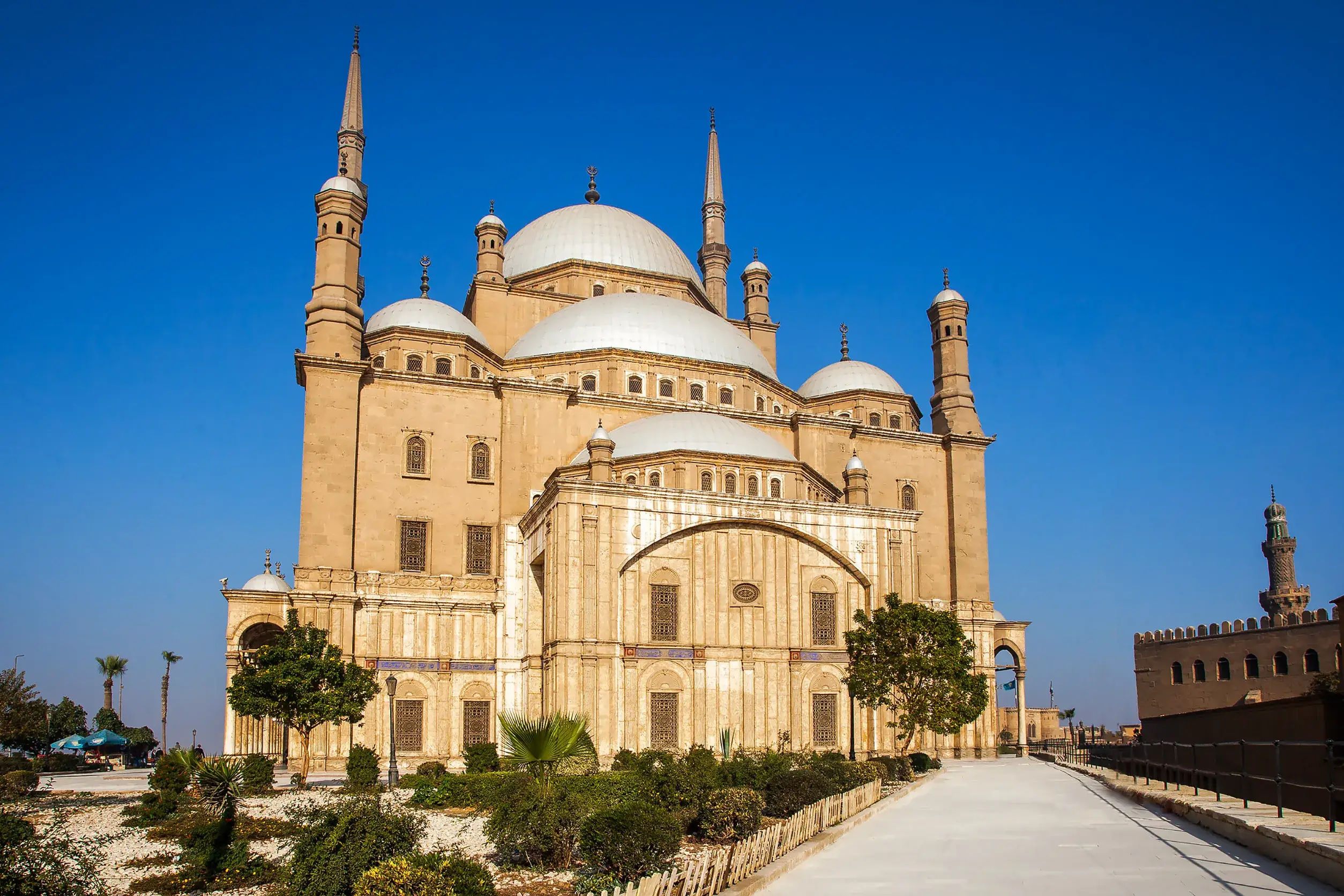 citadel in cairo egypt from outside