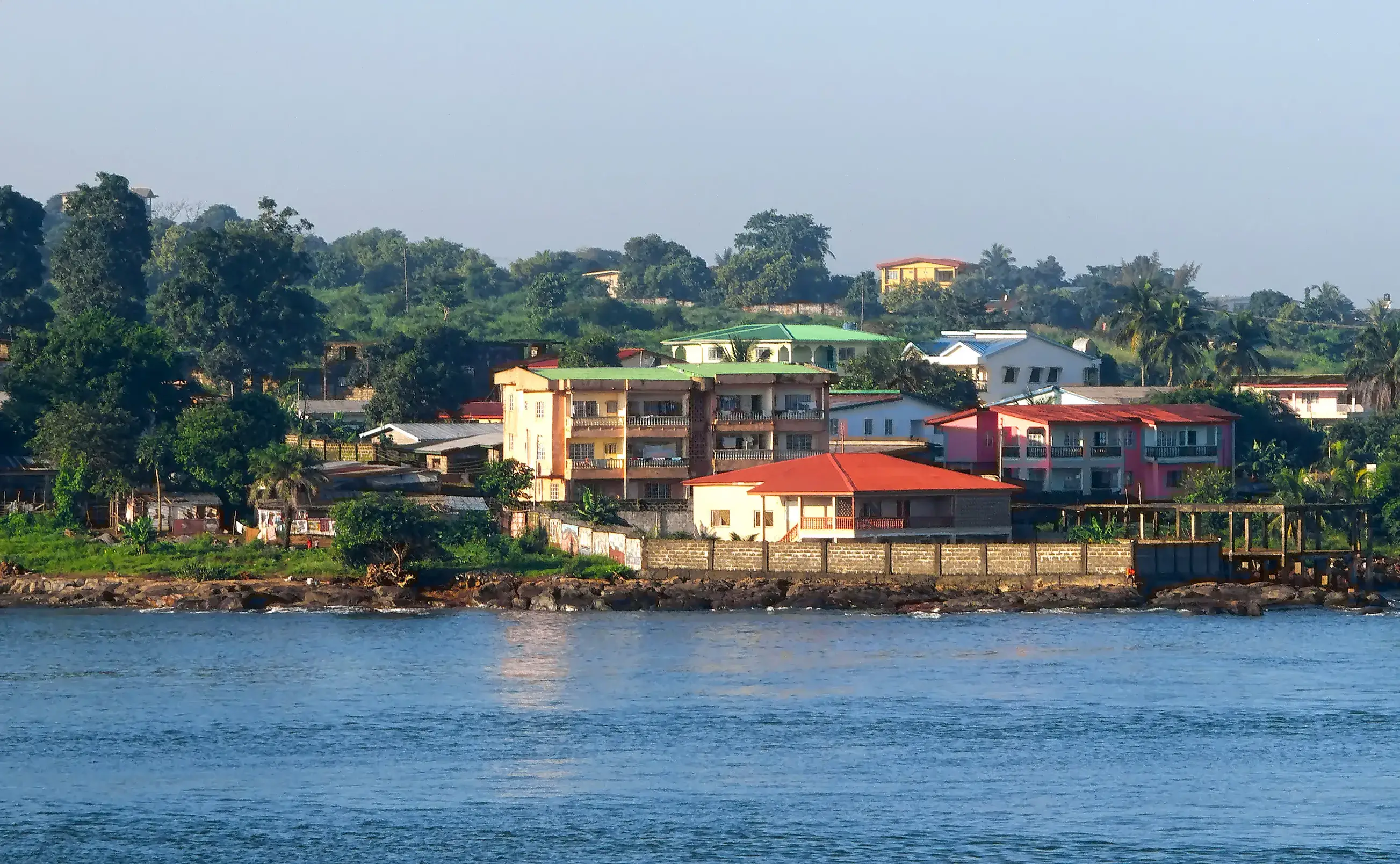 freetown the harbour of sierra leone