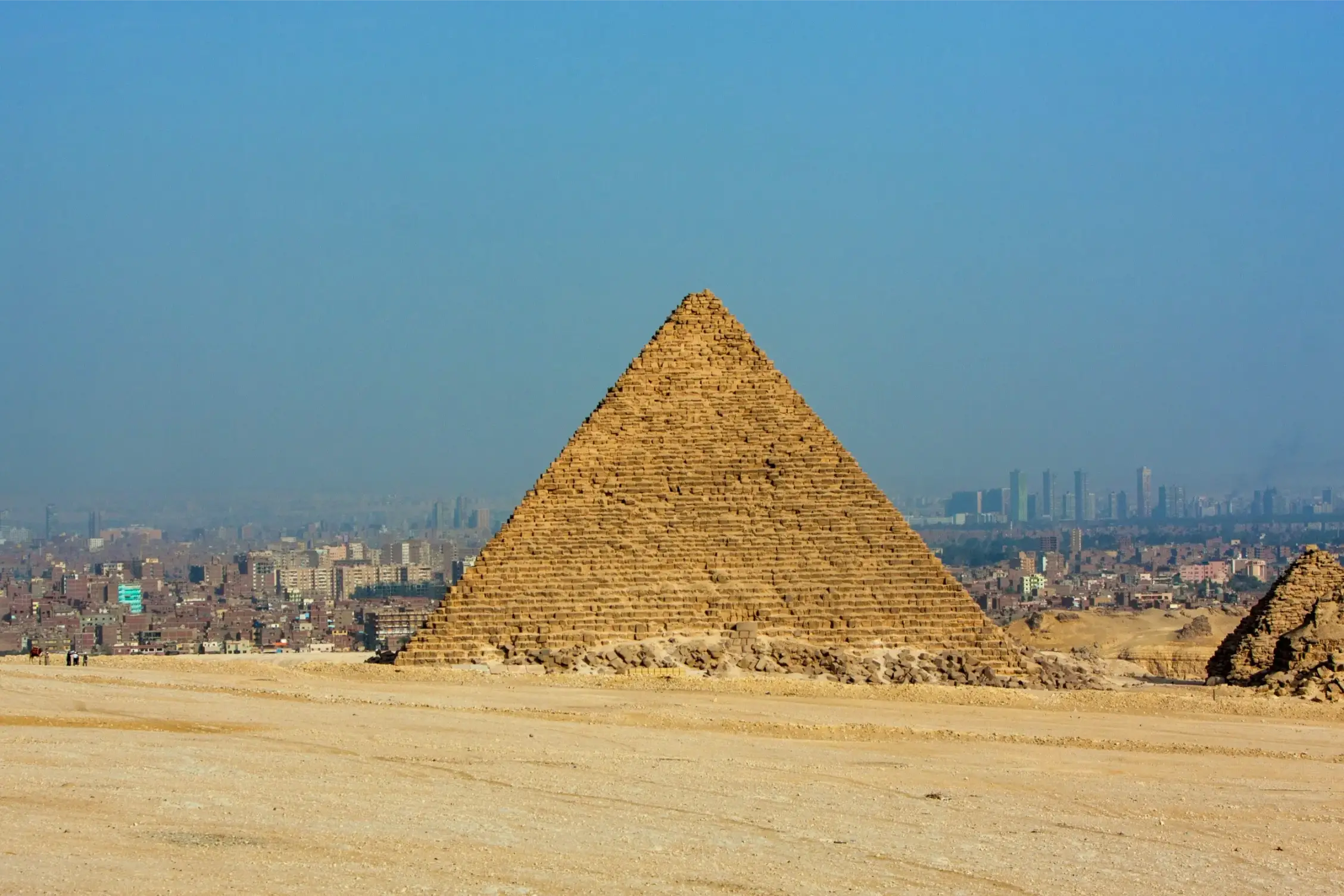 giza pyramids cairo egypt