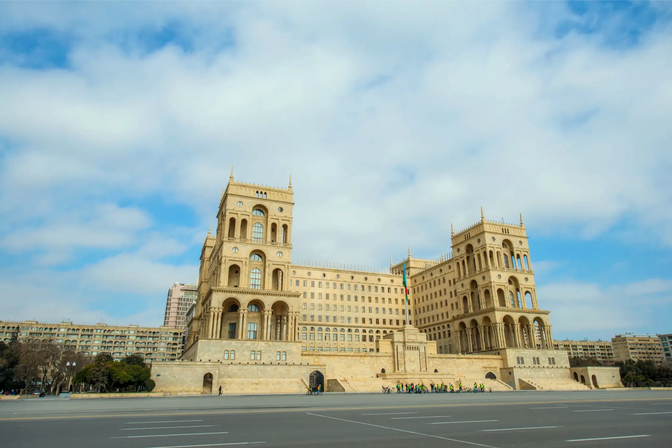government house in baku azerbaijan
