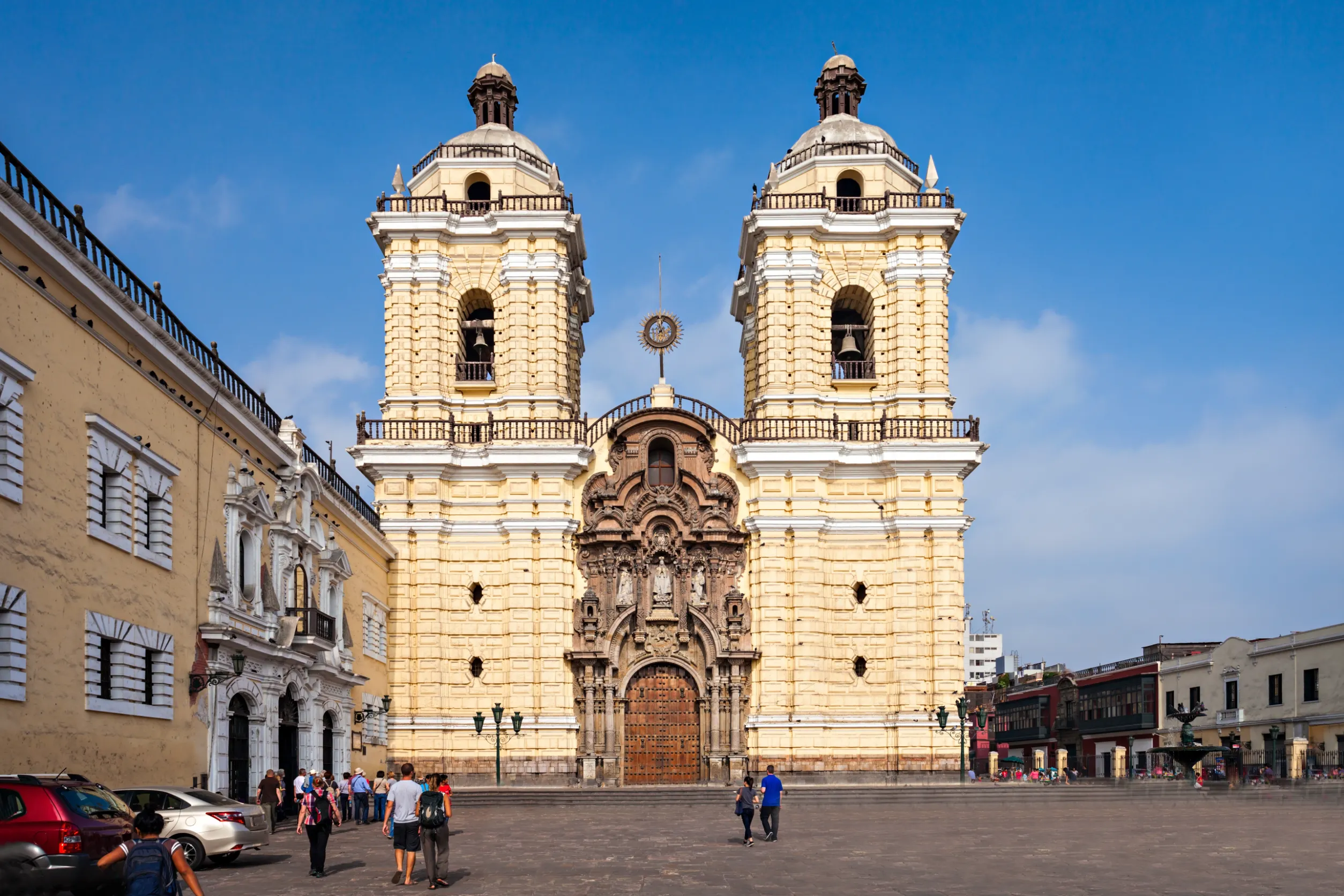 monastery of san francisco is located in lima peru