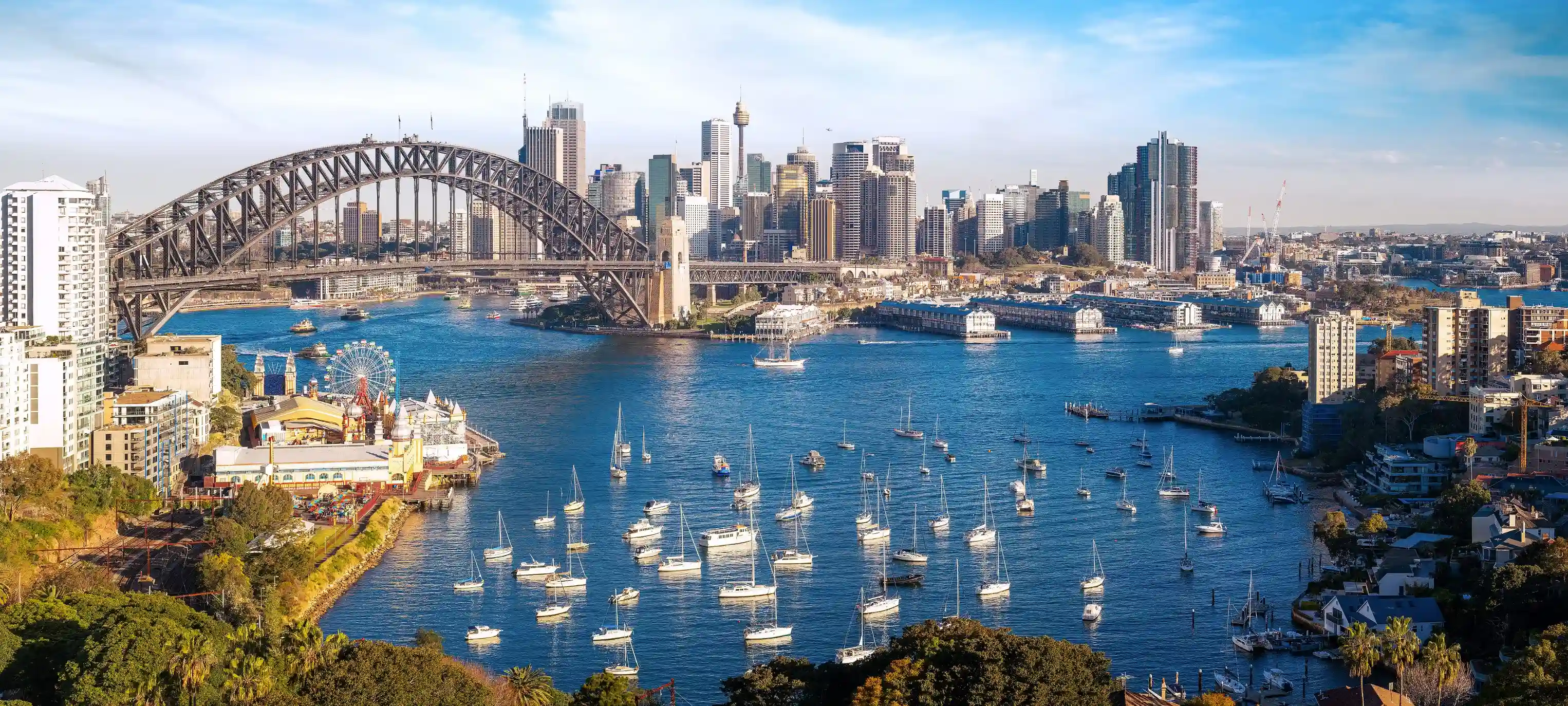 south wales sydney view point from roof top of australia