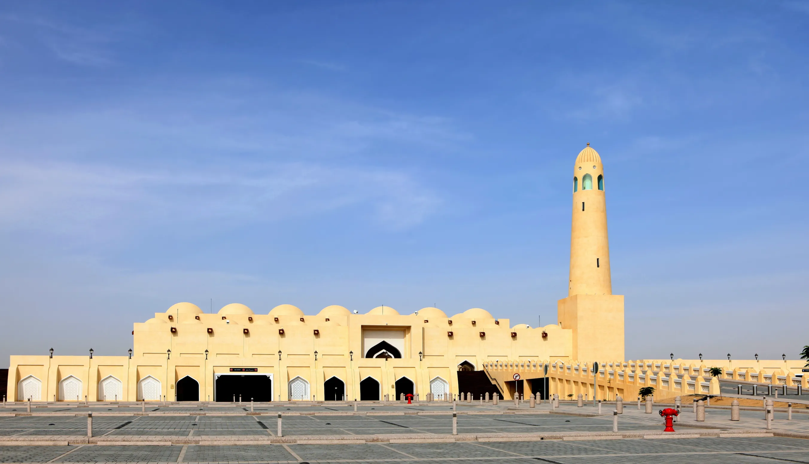 state mosque in doha qatar arabia