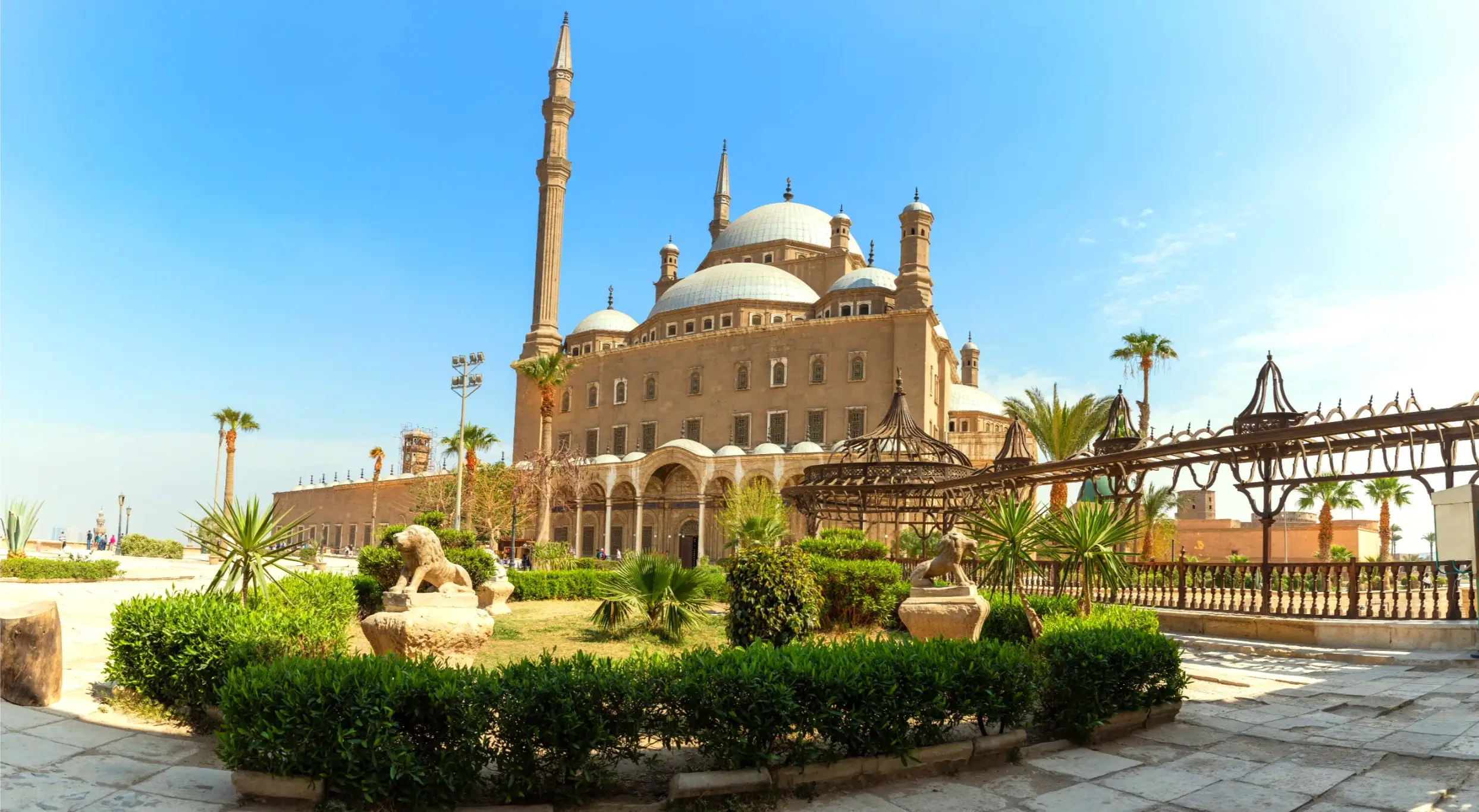 the alabaster mosque cairo egypt