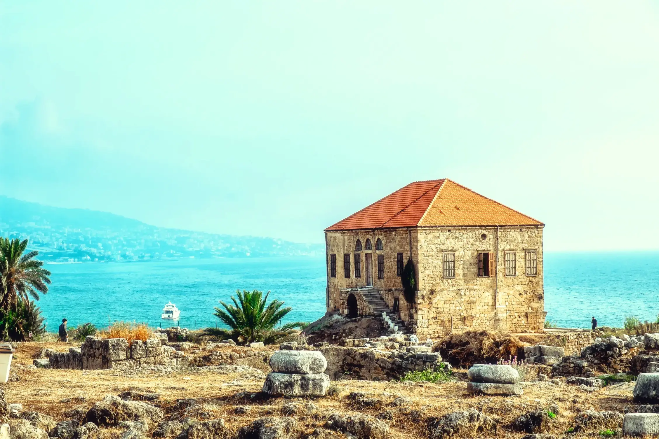 the byblos archaeological site lebanon