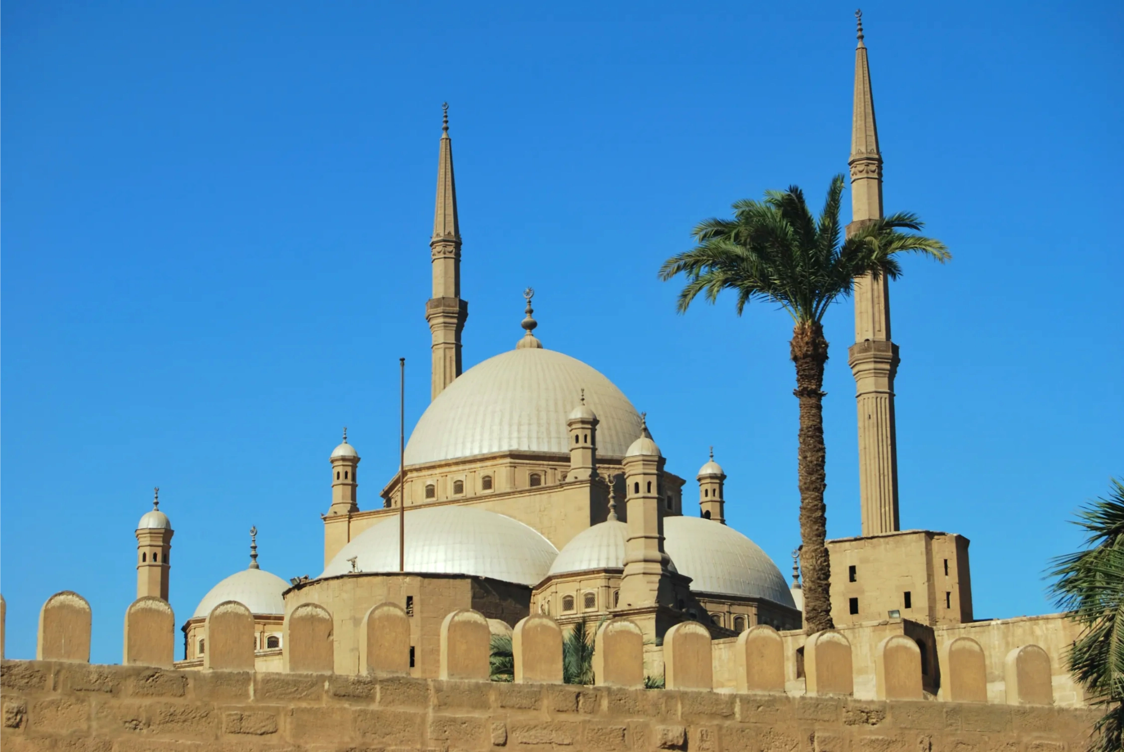 the mohammed ali mosque in cairo egypt