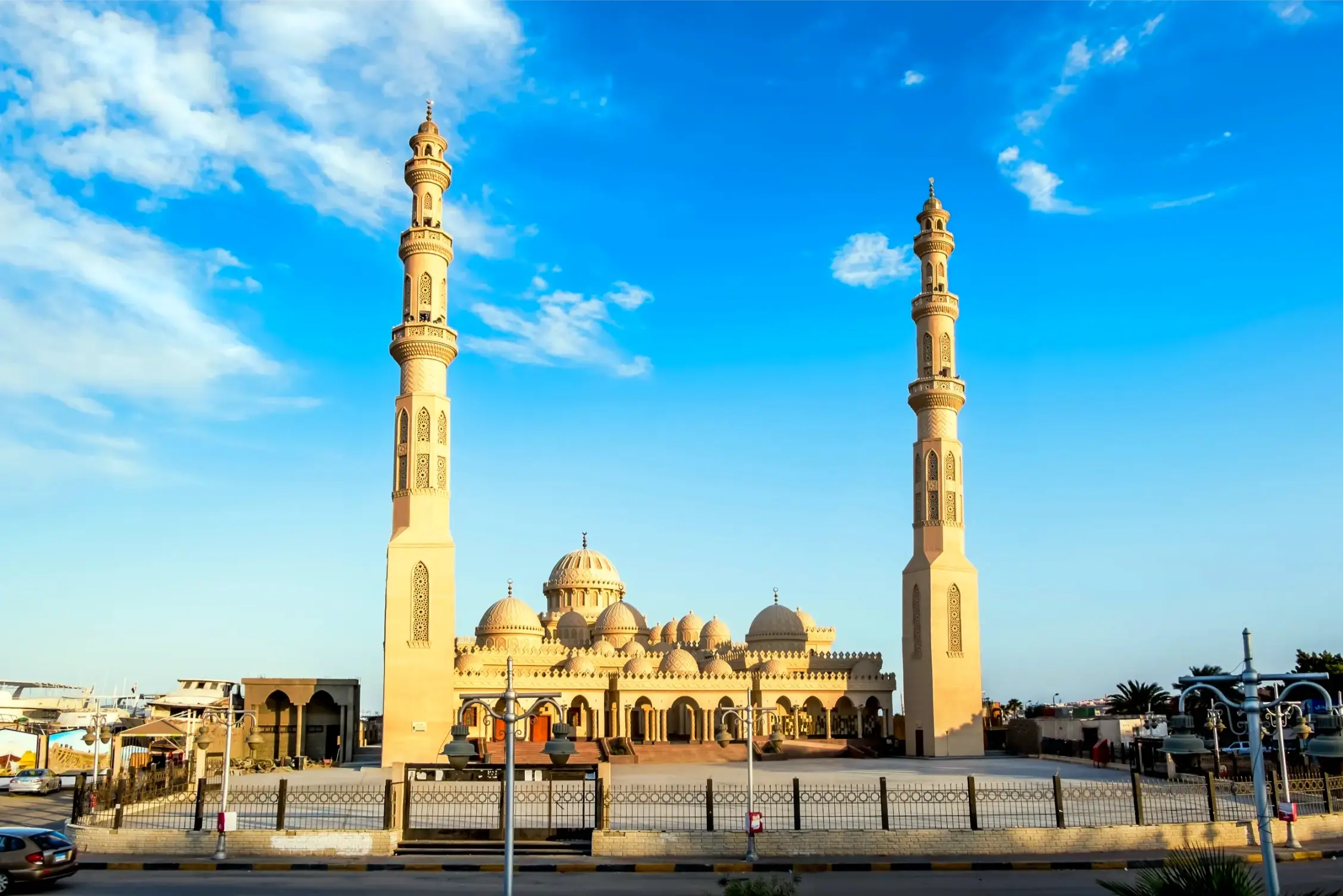the mosque in hurghada egypt
