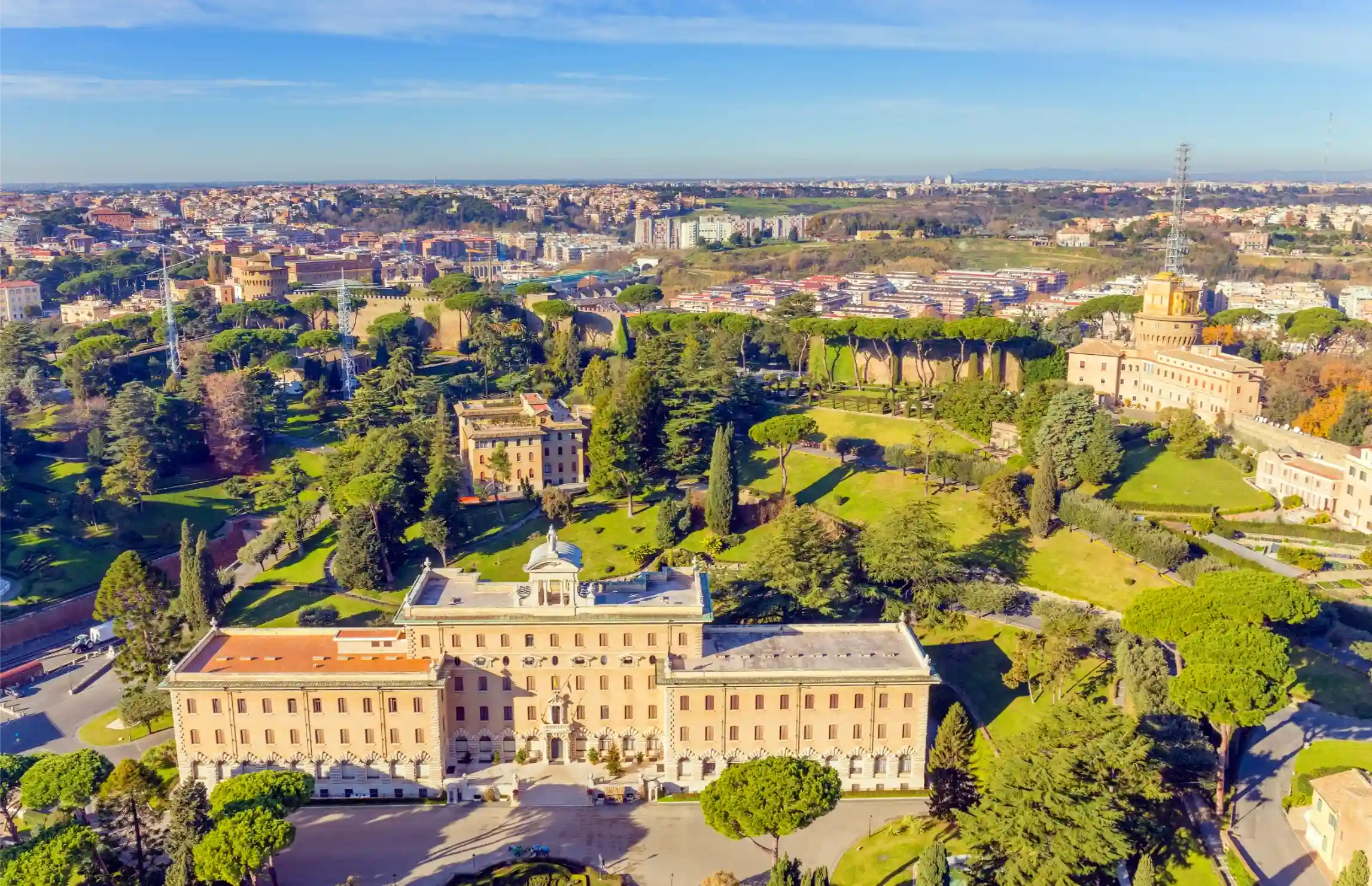 the palace of the governorate in vatican