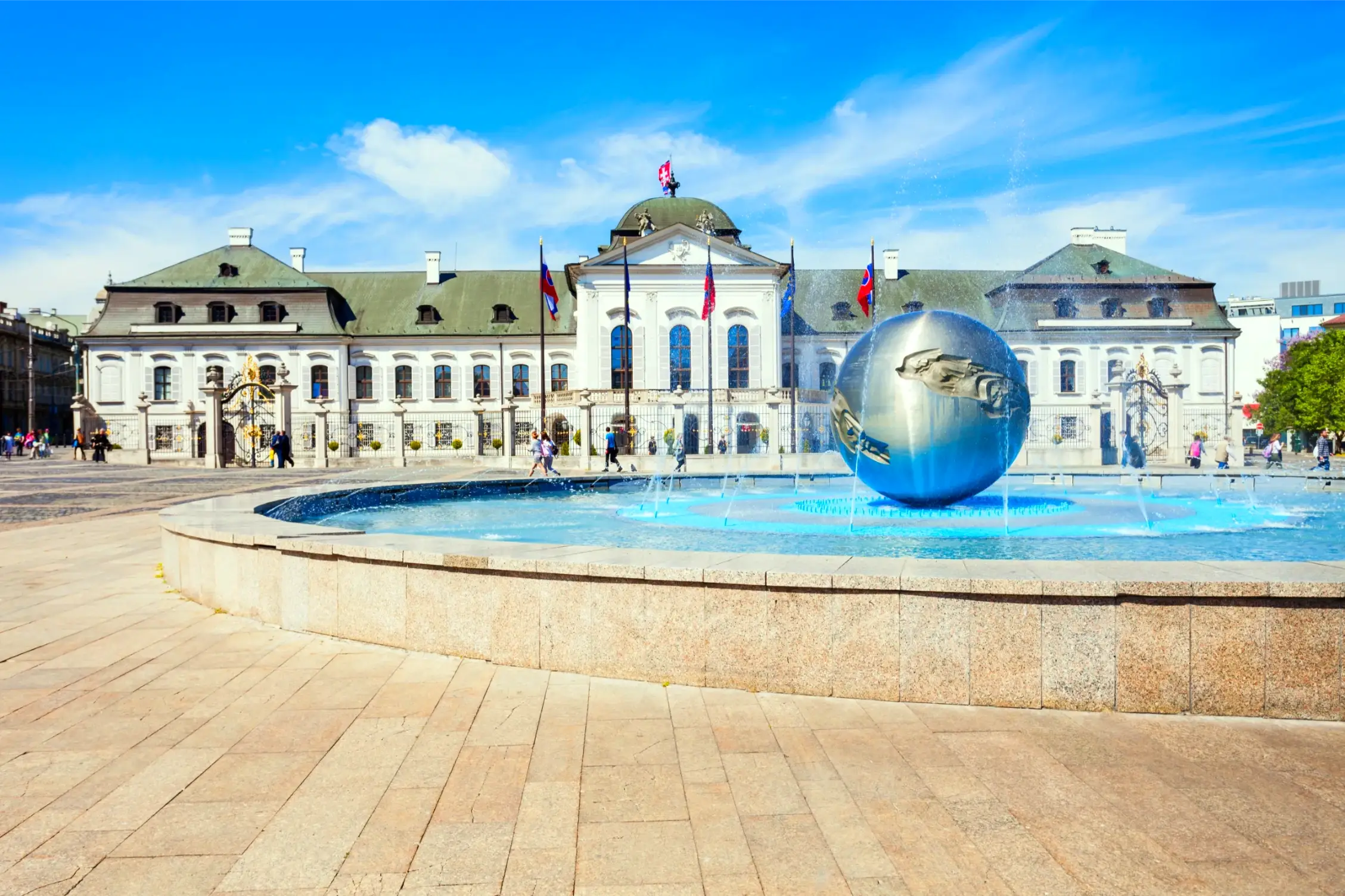 the residence of the president in bratislava slovakia