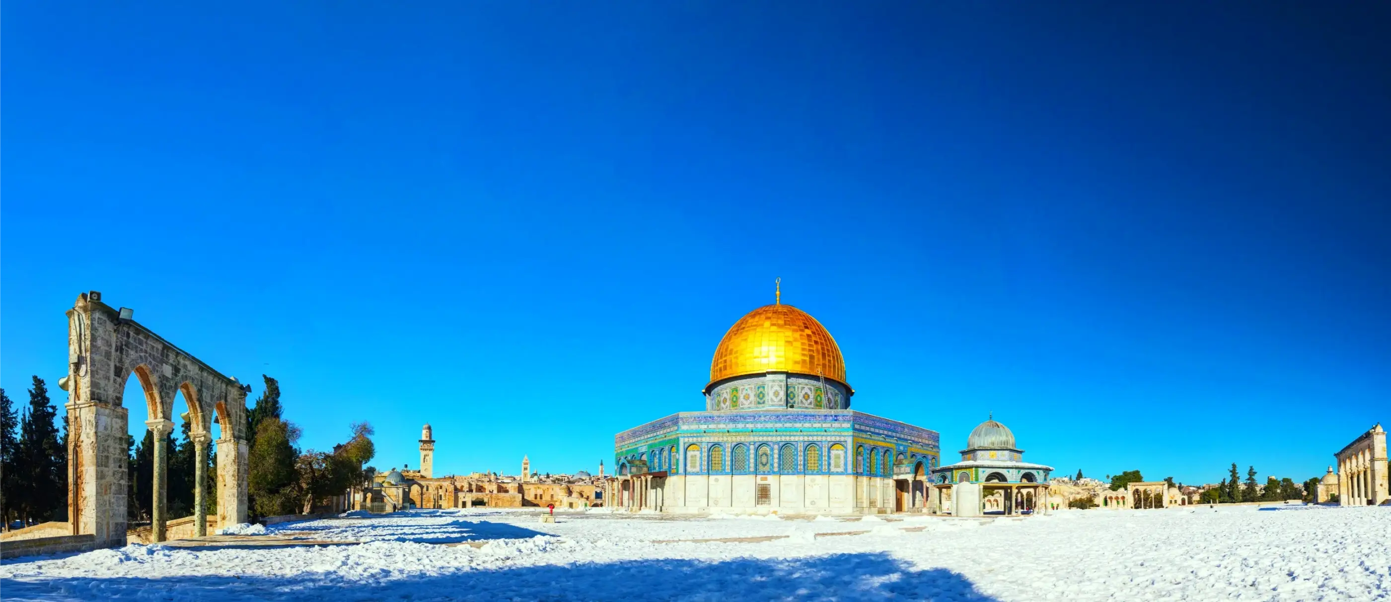 the rock mosque in jerusalem israel