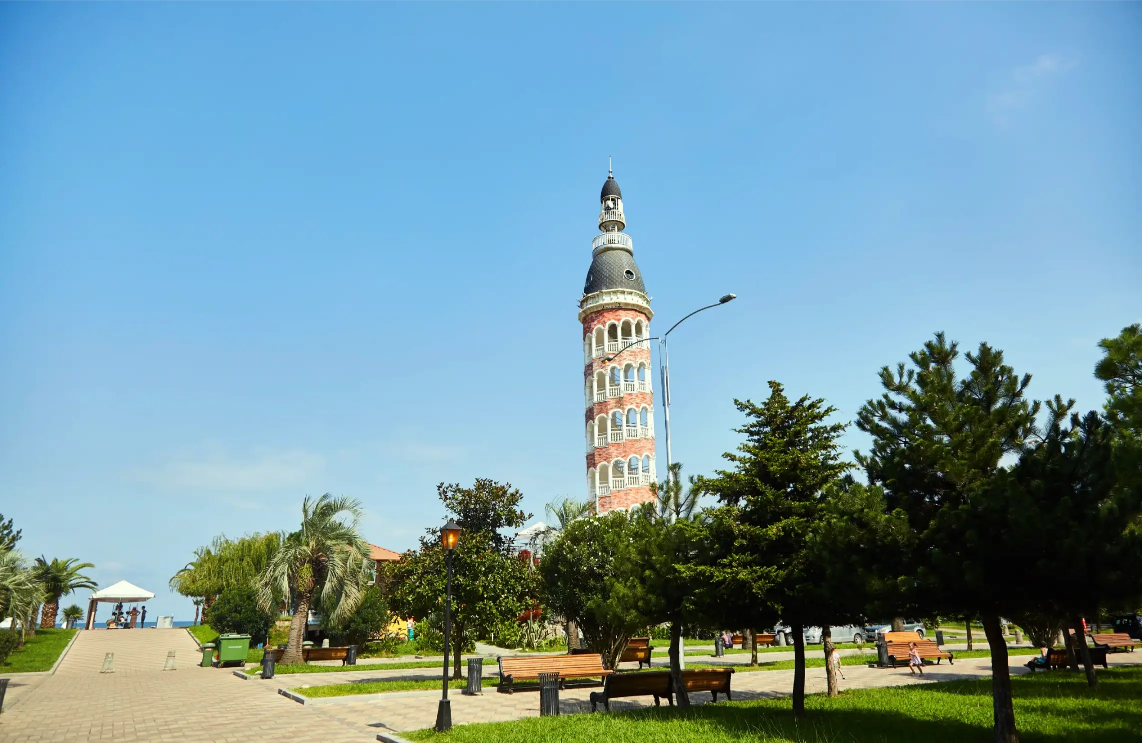 the tower restaurant in batumi georgia